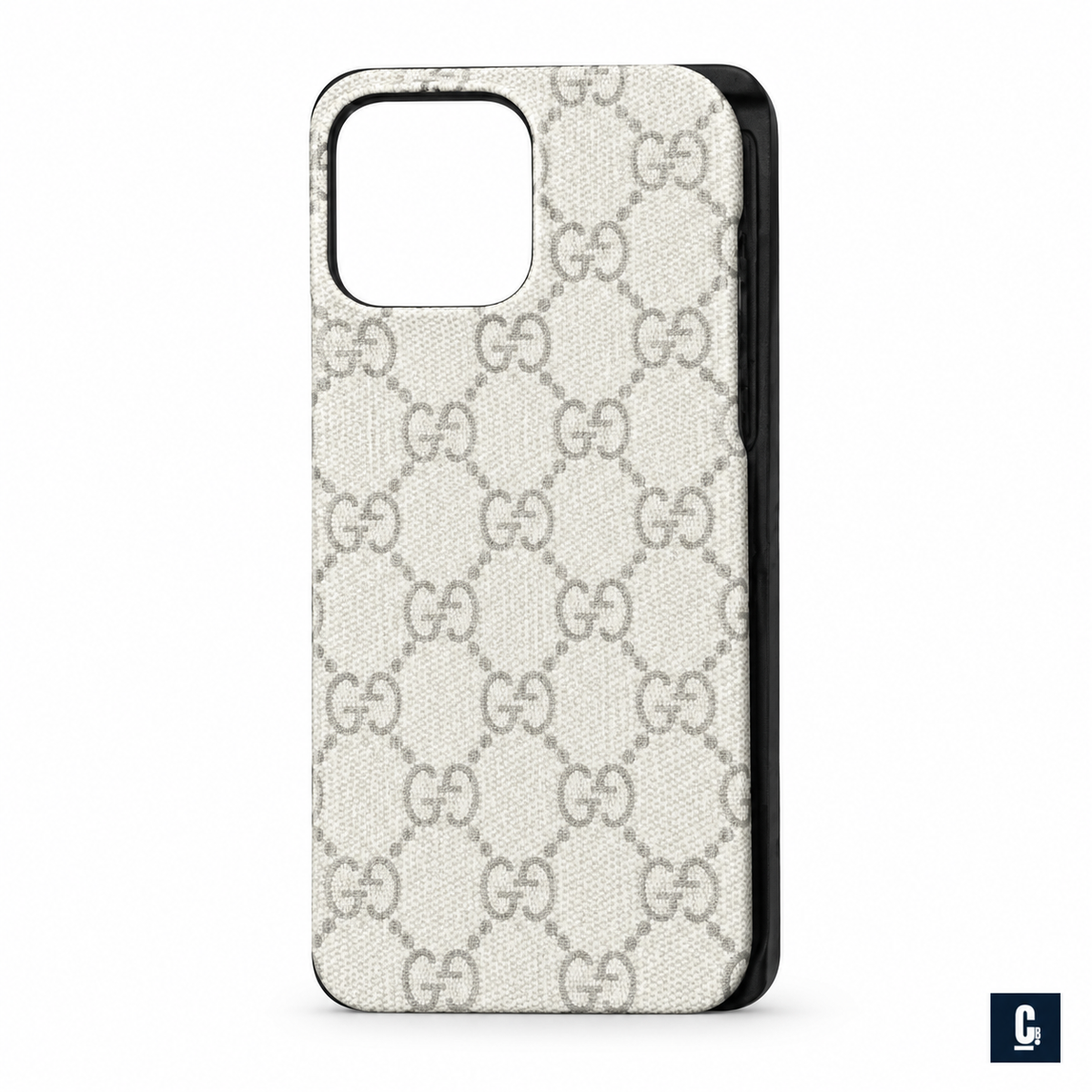 Interlock Canvas Case — Ivory | CB Studio | color=ivory | view=front