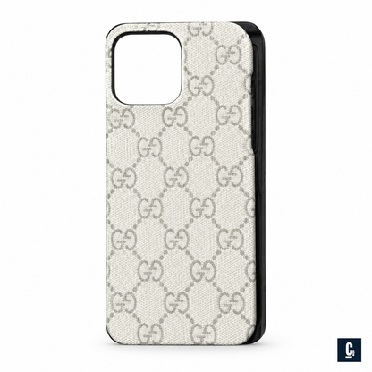 Interlock Canvas Case — Ivory | CB Studio | color=ivory | view=front