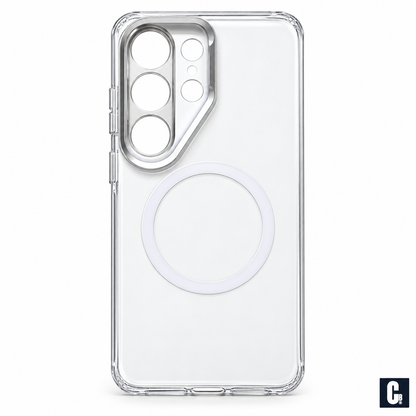iPefet Clear Magnetic Case — Clear White | CB Studio | color=clear-white | view=front