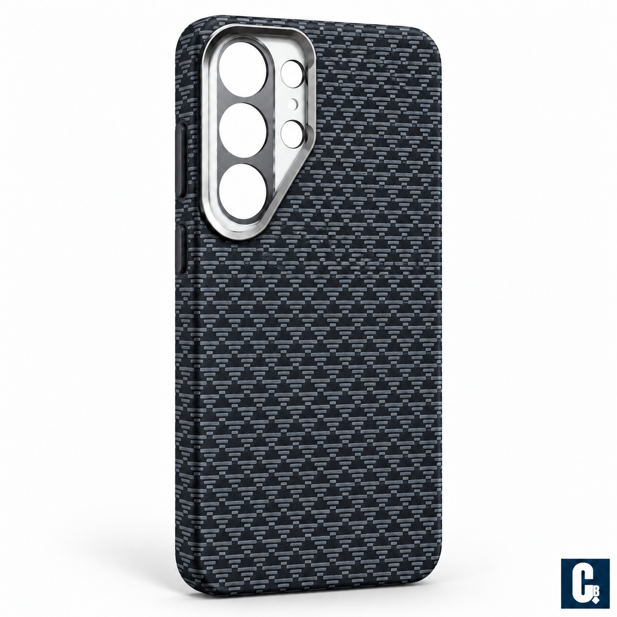 iPefet Texture Print Case — Black Micro Pattern | CB Studio | color=black-micro-pattern | view=angle
