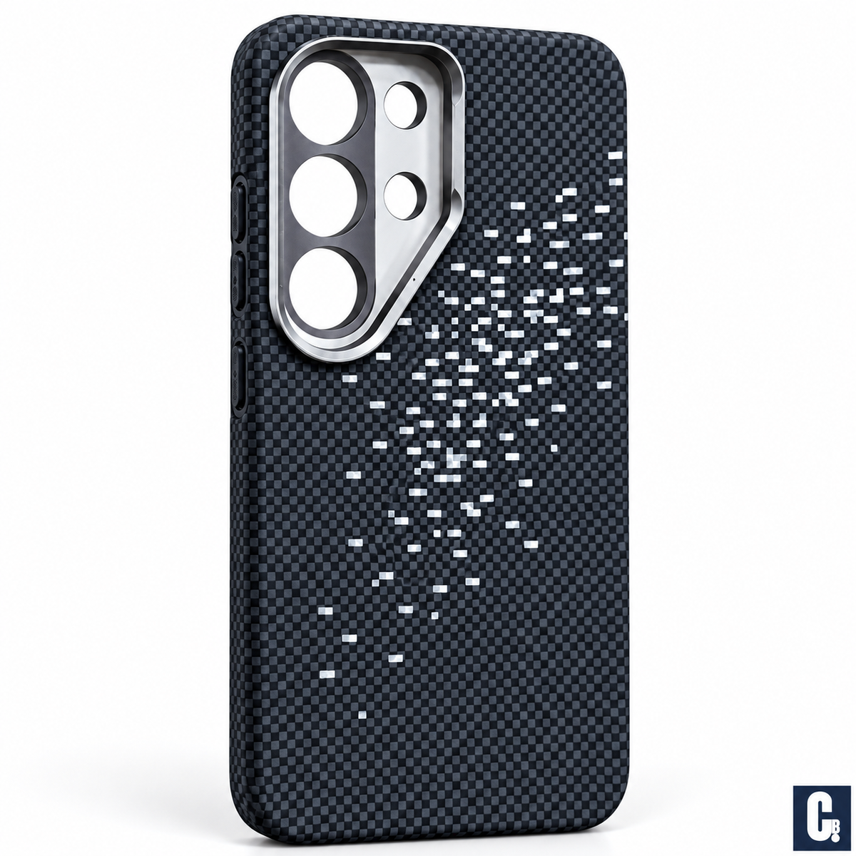 iPefet Texture Print Case — Black Pixel | CB Studio | color=black-pixel | view=detail