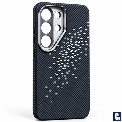 iPefet Texture Print Case — Black Pixel | CB Studio | color=black-pixel | view=detail