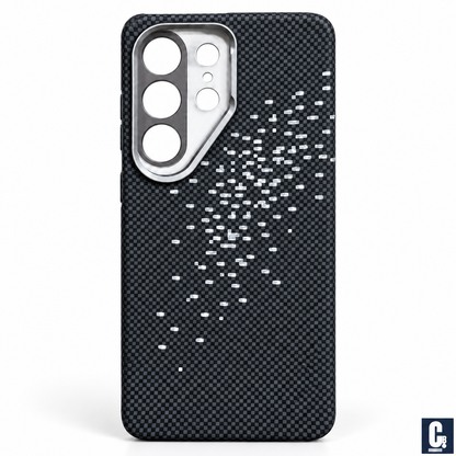 iPefet Texture Print Case — Black Pixel | CB Studio | color=black-pixel | view=front