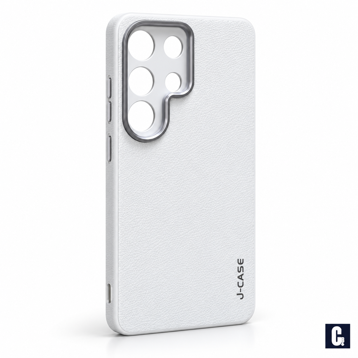 J-Case Edge Matte Case — White | CB Studio | color=white | view=angle