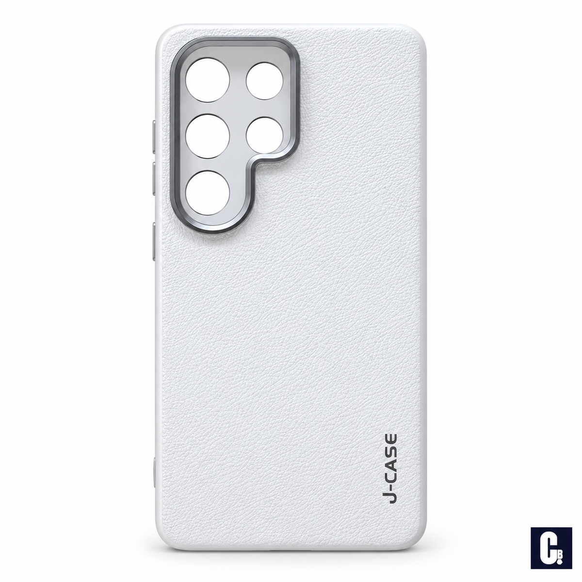 J-Case Edge Matte Case — White | CB Studio | color=white | view=front
