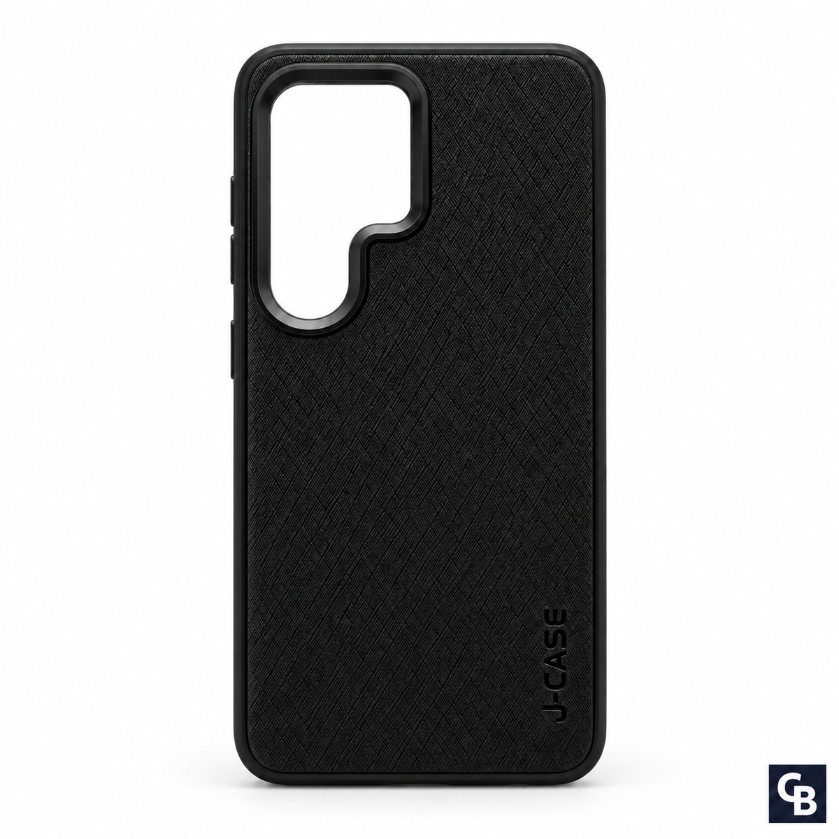 J-Case Signature Texture Case — Black | CB Studio | color=black | view=front