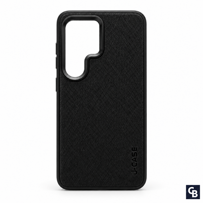 J-Case Signature Texture Case — Black | CB Studio | color=black | view=front