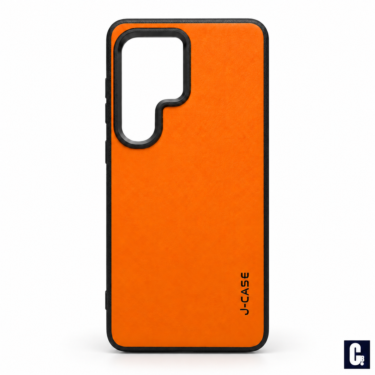 J-Case Signature Texture Case — Orange | CB Studio | color=orange | view=front