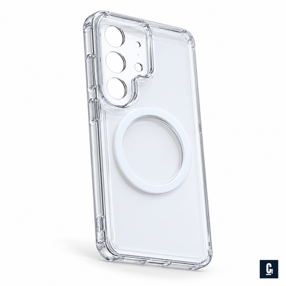 KZDOO IceGuard Magnetic Case — Clear White | CB Studio | color=clear-white | view=angle