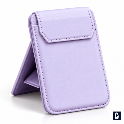 Pivot Stand MagSafe Wallet — Lilac | CB Studio | color=lilac | view=detail
