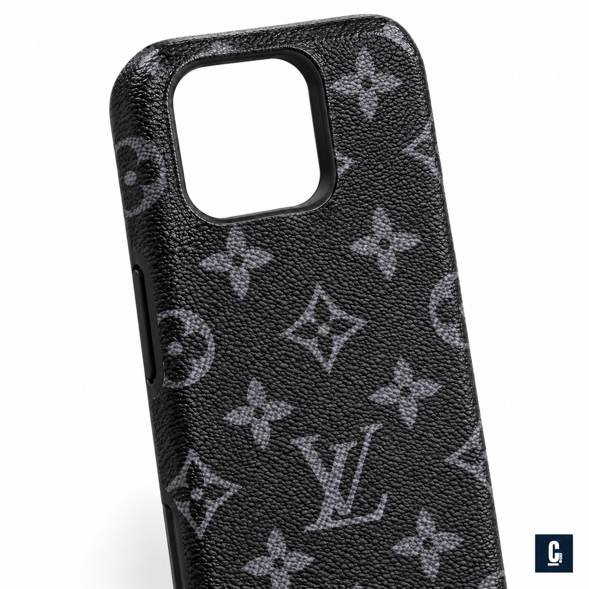 Shadow Monogram Case — Black | CB Studio | color=black | view=detail