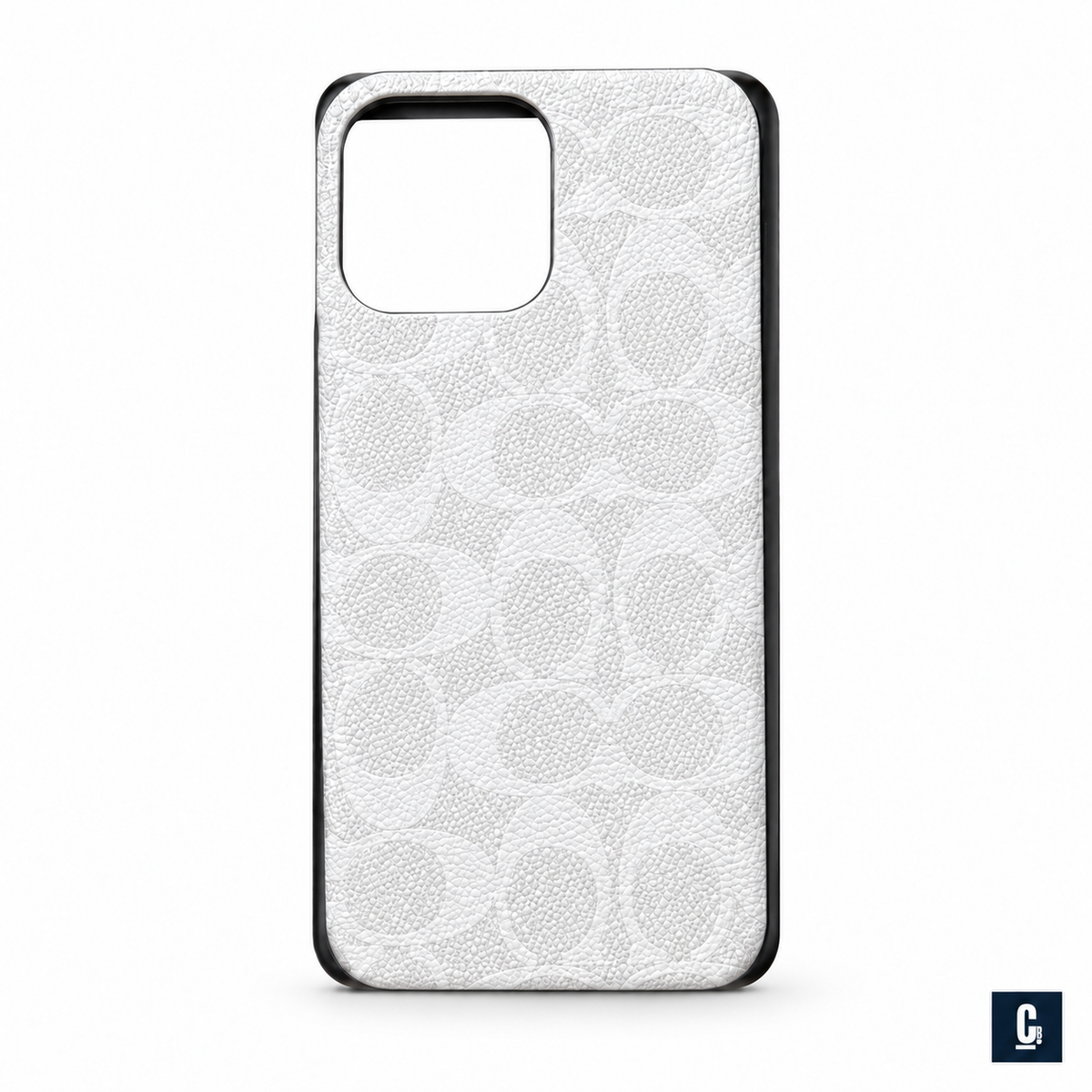 Signature Loop Canvas Case — White | CB Studio | color=white | view=front