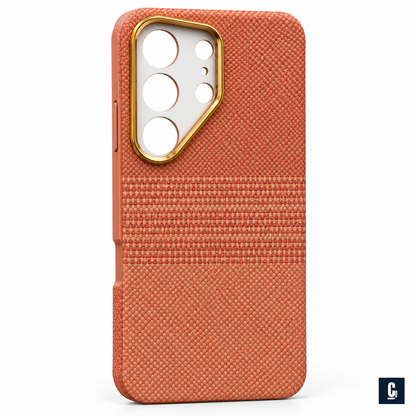 Woven Spectrum Case — Coral | CB Studio | color=coral | view=detail