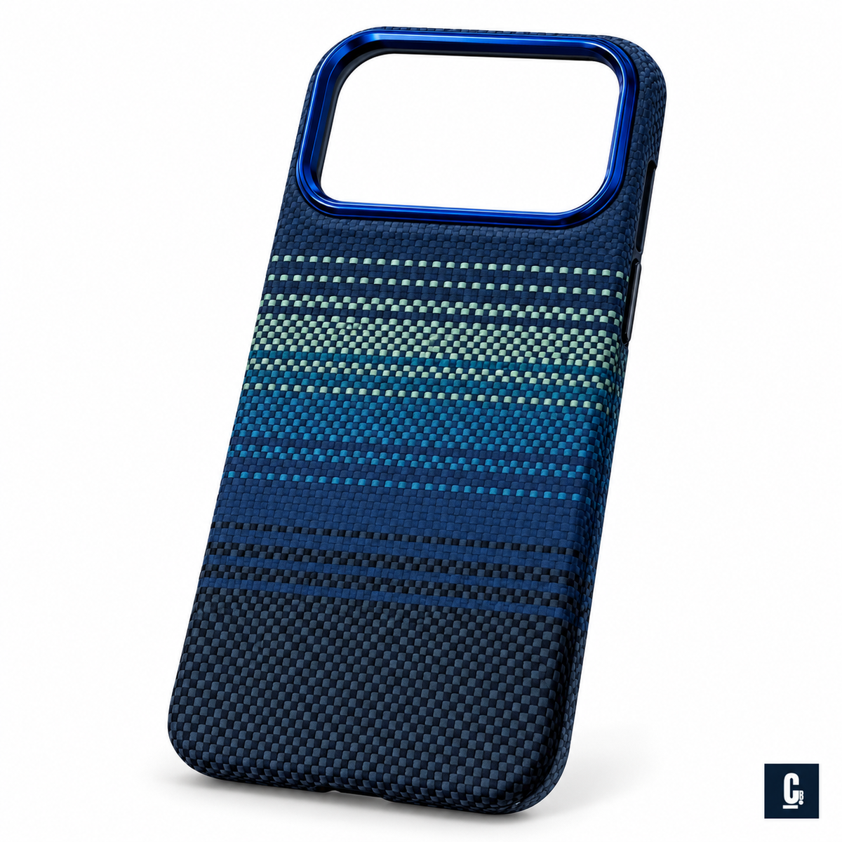 Woven Spectrum Case — Ocean Ombre | CB Studio | color=ocean-ombre | view=detail