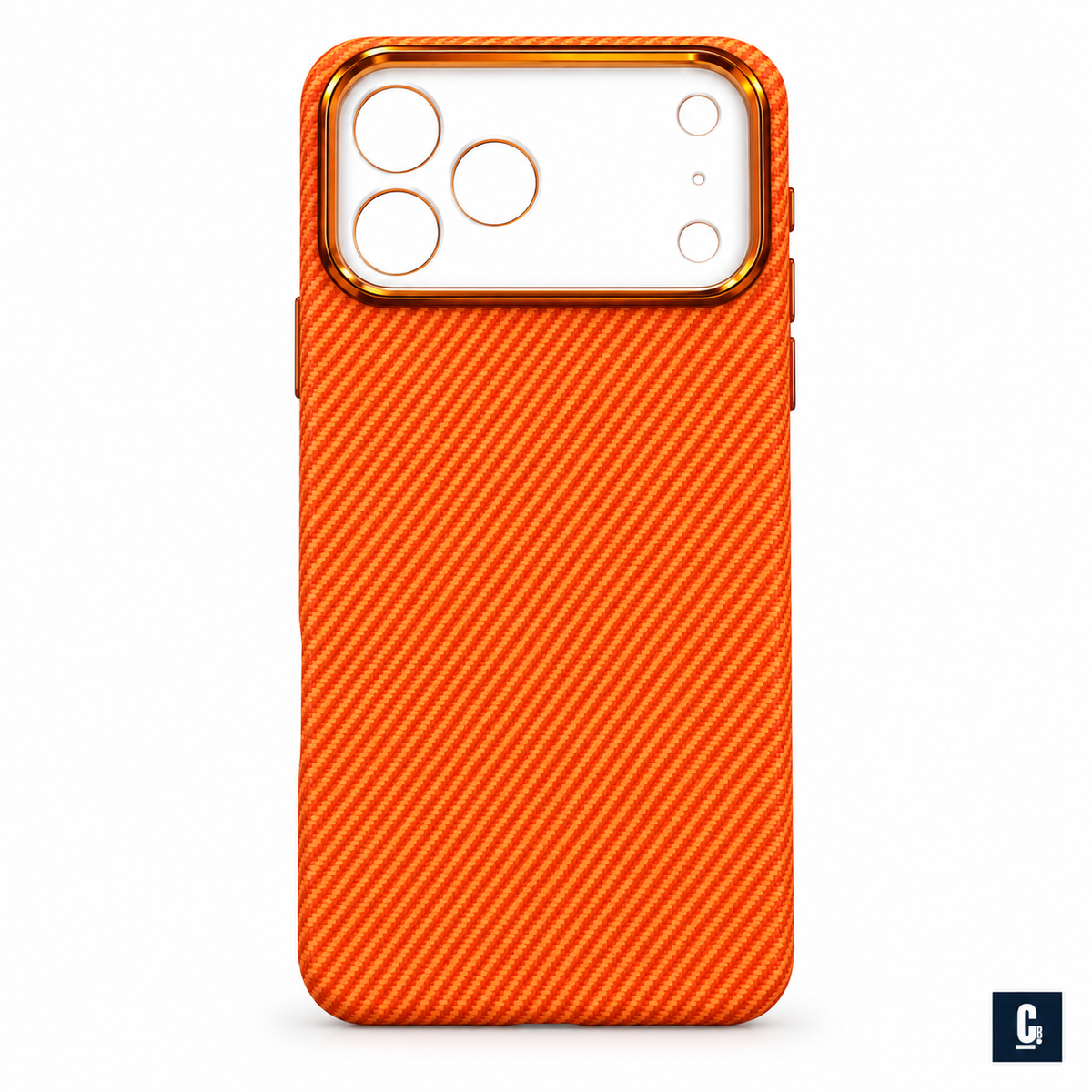 Woven Spectrum Case — Orange | CB Studio | color=orange | view=front