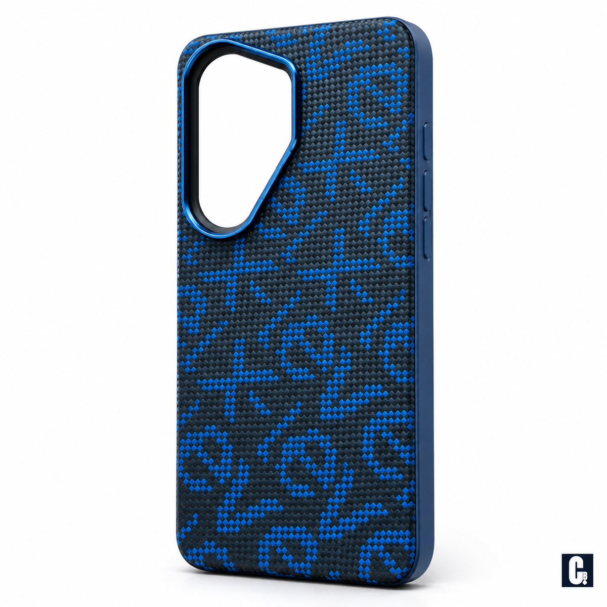 XLevel Cheer Magnetic Graffiti Case — Blue | CB Studio | color=blue | view=angle