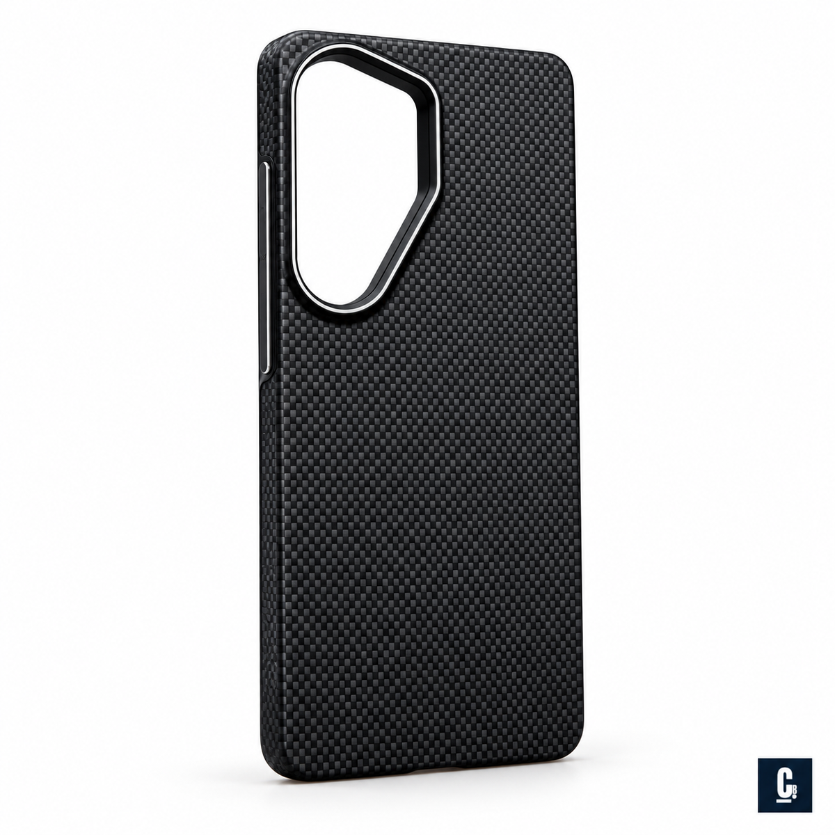 XLevel Mars Carbon Texture Case — Black | CB Studio | color=black | view=angle