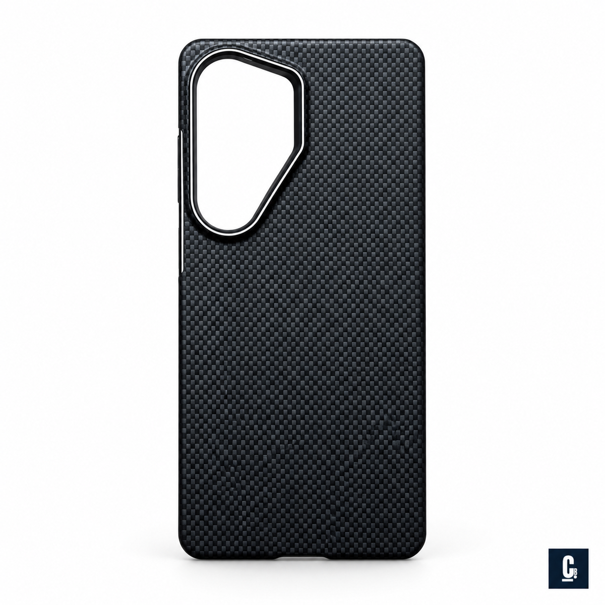 XLevel Mars Carbon Texture Case — Black | CB Studio | color=black | view=front