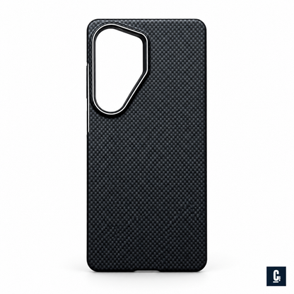 XLevel Mars Carbon Texture Case — Black | CB Studio | color=black | view=front
