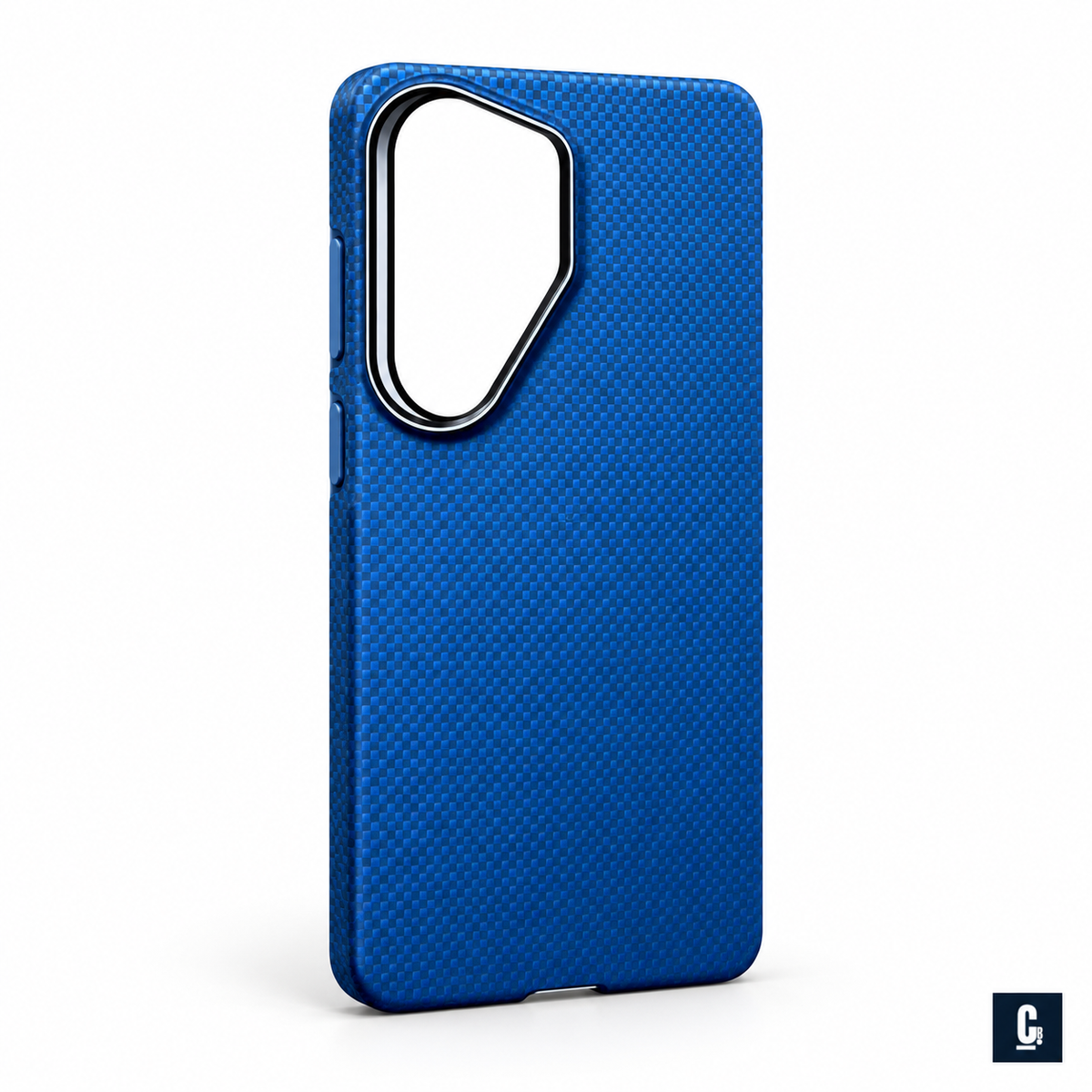 XLevel Mars Carbon Texture Case — Blue | CB Studio | color=blue | view=angle