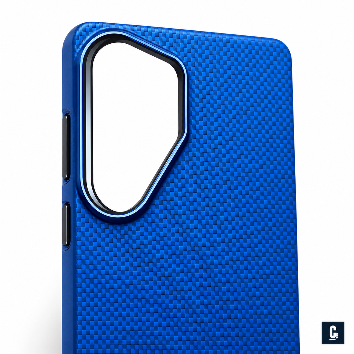 XLevel Mars Carbon Texture Case — Blue | CB Studio | color=blue | view=detail