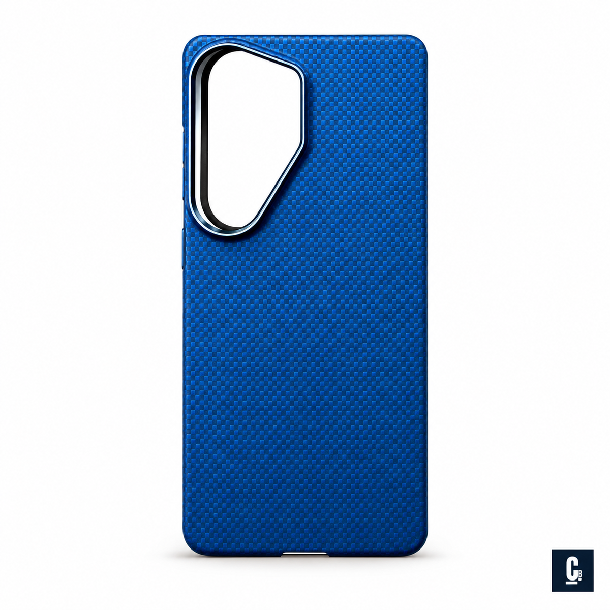 XLevel Mars Carbon Texture Case — Blue | CB Studio | color=blue | view=front