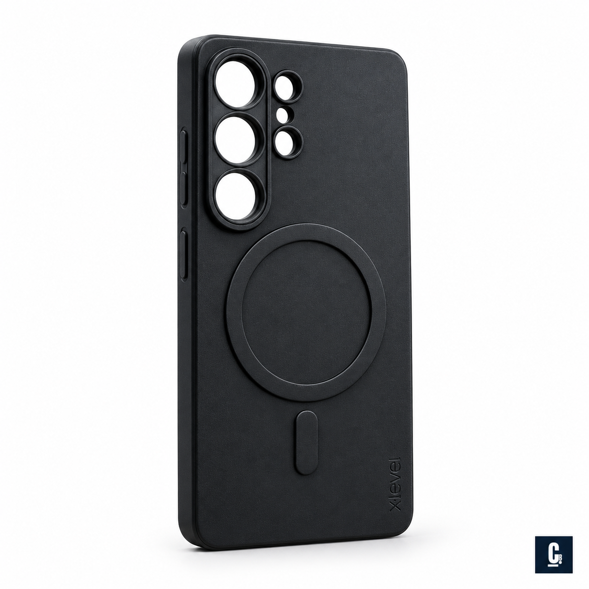 XLevel Wings 2 Magnetic Case — Black | CB Studio | color=black | view=angle