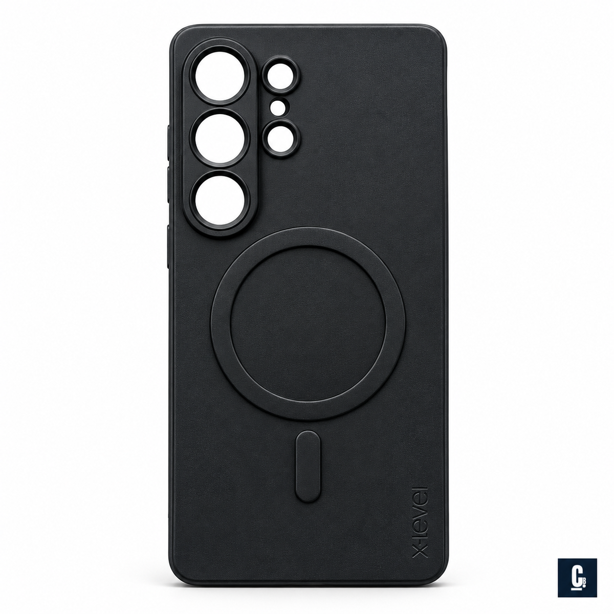 XLevel Wings 2 Magnetic Case — Black | CB Studio | color=black | view=front
