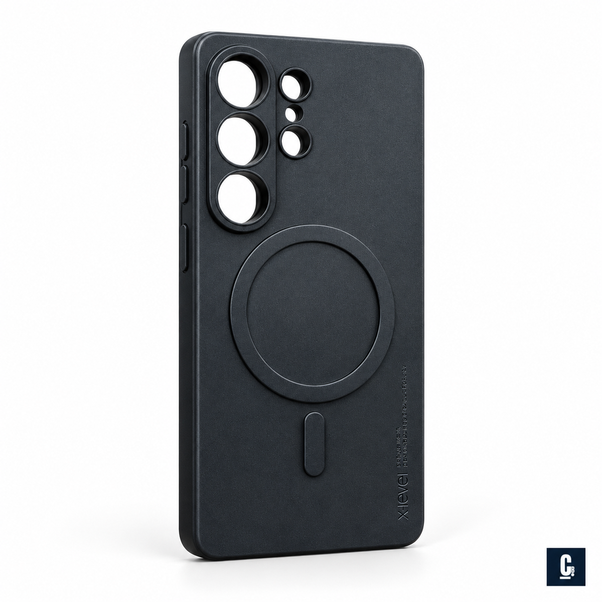XLevel Wings 2 Magnetic Case — Graphite | CB Studio | color=graphite | view=angle