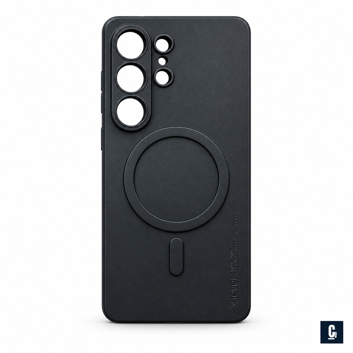 XLevel Wings 2 Magnetic Case — Graphite | CB Studio | color=graphite | view=front