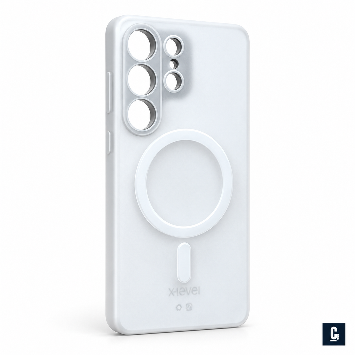 XLevel Wings 2 Magnetic Case — White | CB Studio | color=white | view=angle