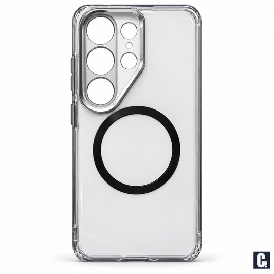 iPefet Clear Magnetic Case — Clear Black | CB Studio | color=clear-black | view=front
