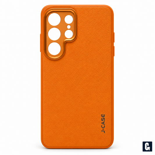 J-Case Edge Matte Case — Orange | CB Studio | color=orange | view=front